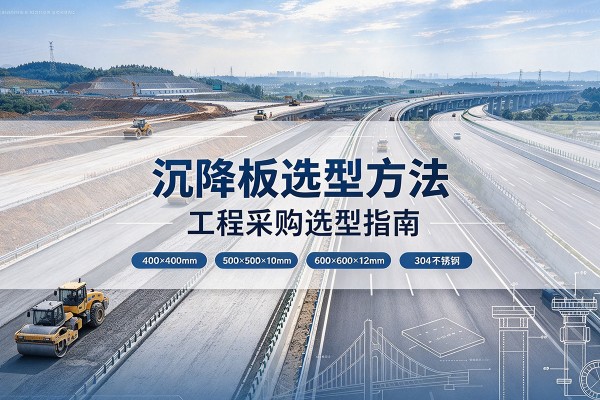 乾安沉降板选择方法