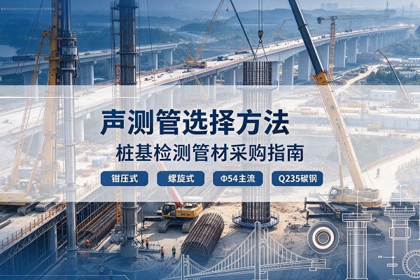 乾安声测管选型标准