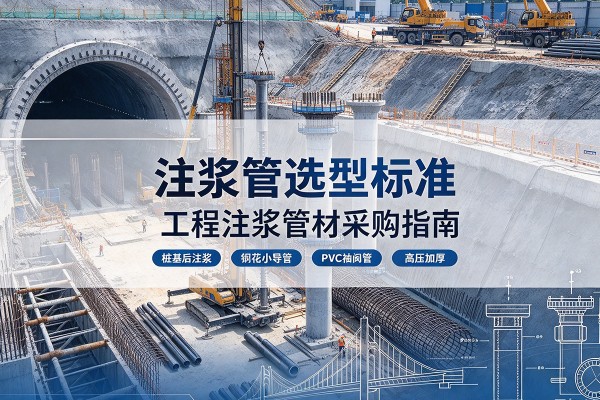 乾安注浆管选型标准