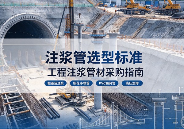 乾安注浆管选型标准